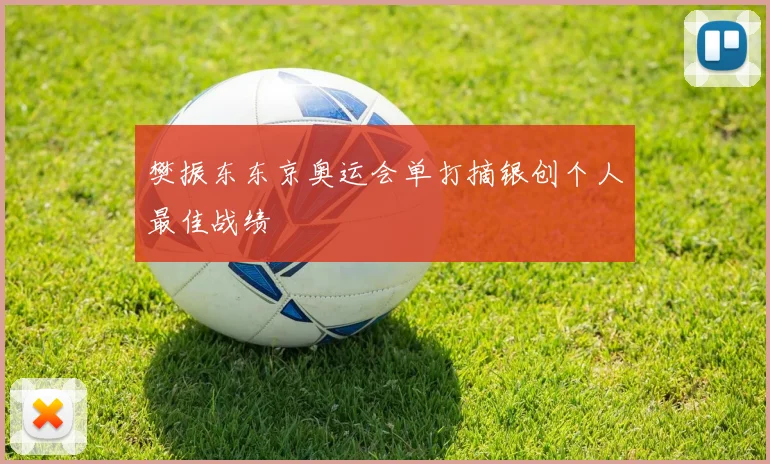 樊振东东京奥运会单打摘银创个人最佳战绩